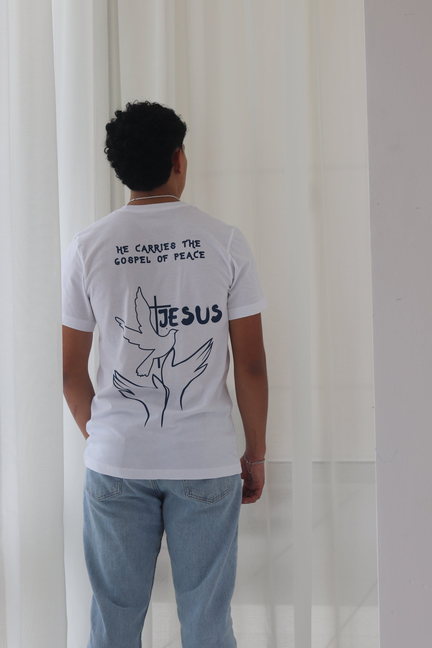 HE Carries The Gospel Of Peace-JESUS