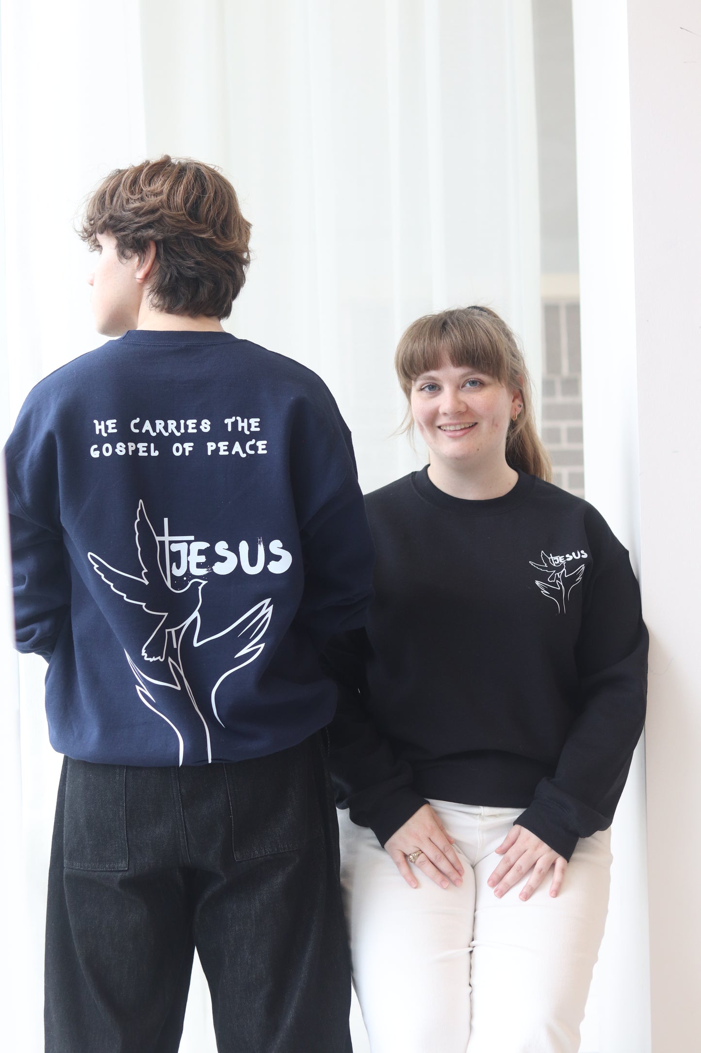 HE Carries The Gospel Of Peace_JESUS