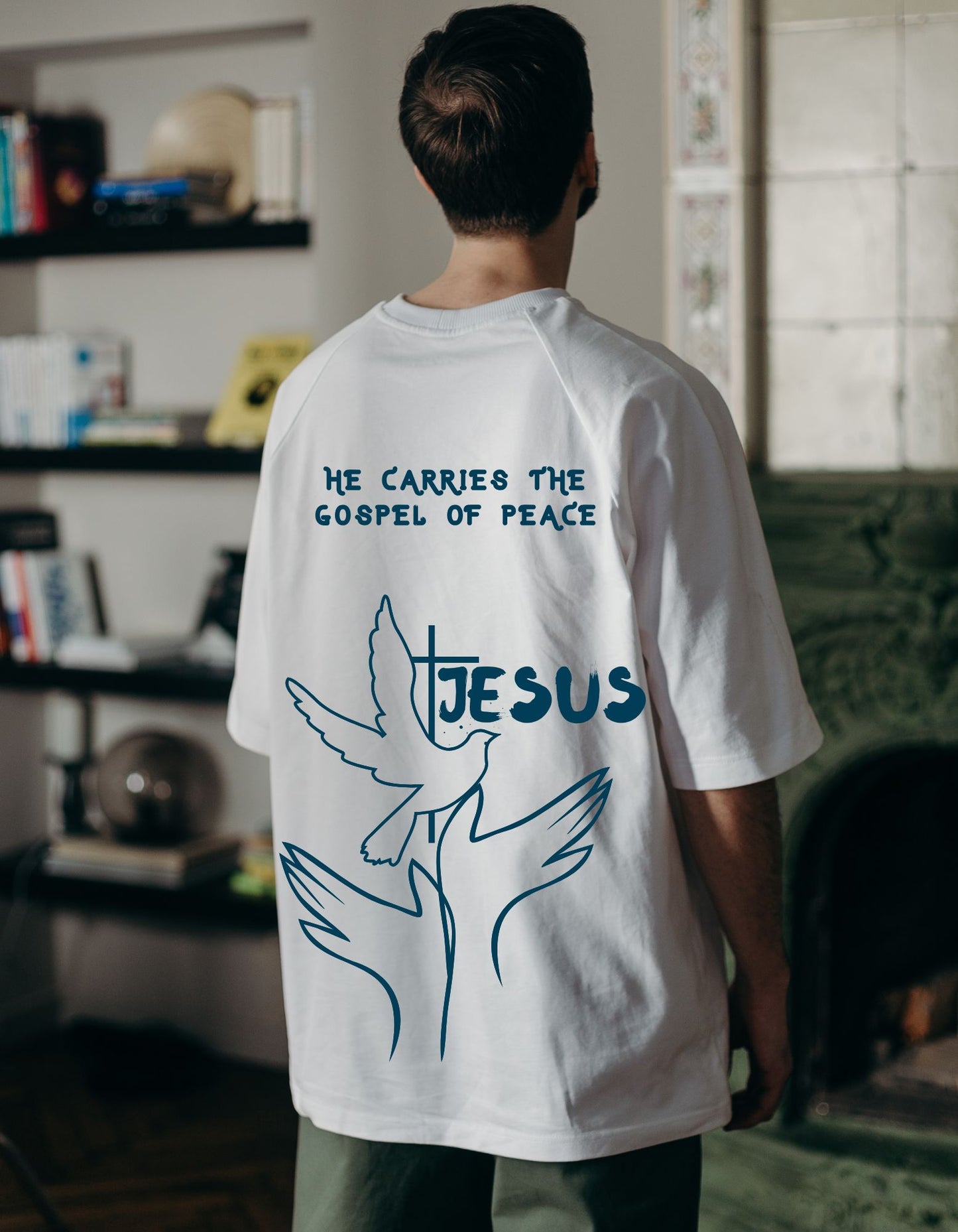 HE Carries The Gospel Of Peace-JESUS
