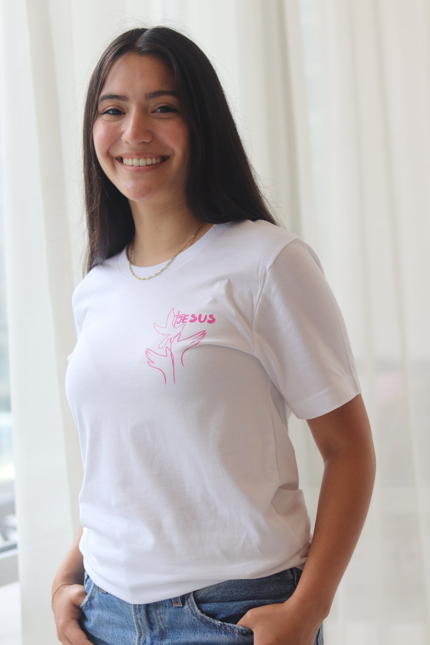 SHE Carries The Gospel Of Peace-JESUS