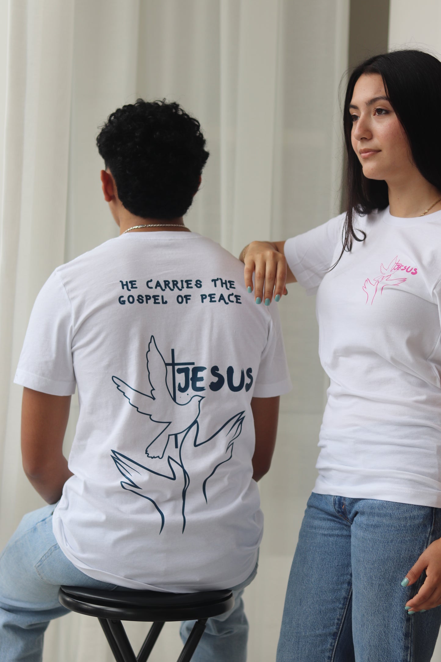 HE Carries The Gospel Of Peace-JESUS