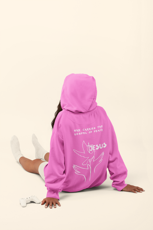 SHE carries the gospel of Peace_JESUS