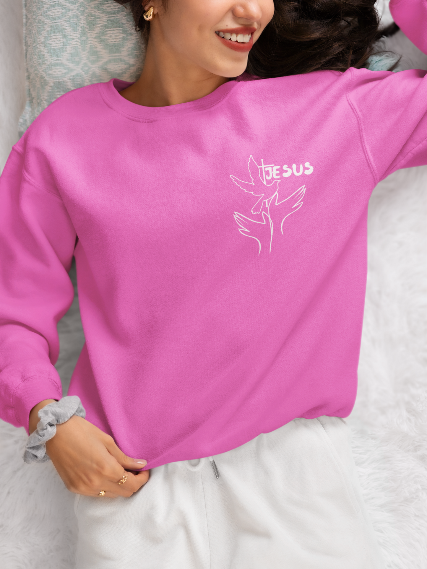 SHE Carries The Gospel Of Peace-JESUS