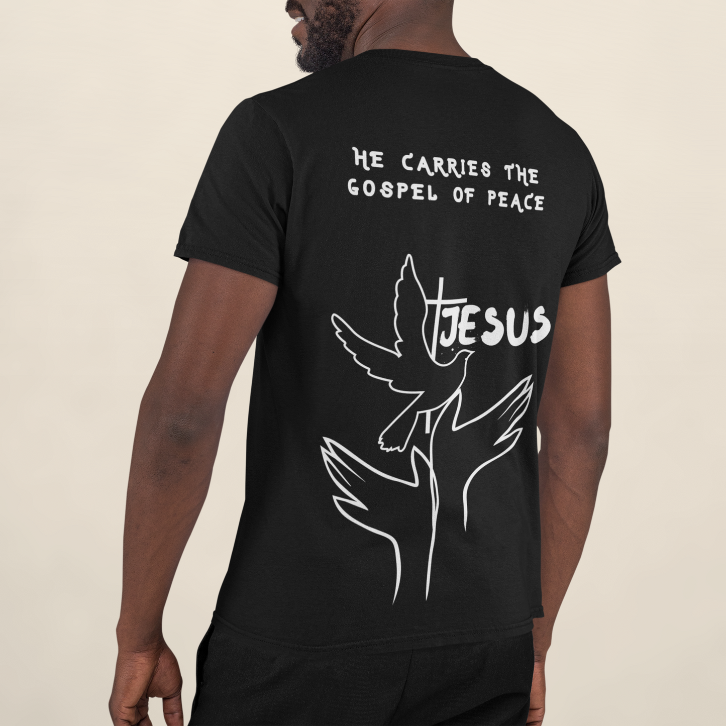 HE Carries The Gospel Of Peace-JESUS